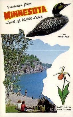 Greetings From Minnesota - Misc Postcard