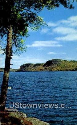 Palisades Clearwater lake - Grand Marais, Minnesota MN Postcard