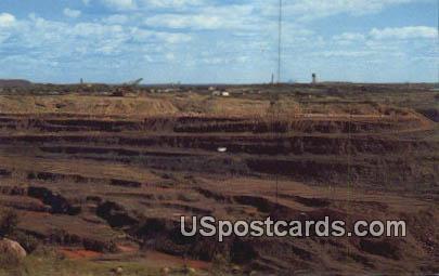 Hull Rust Mine - Misc, Minnesota MN Postcard