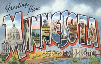 Misc, MN Postcard      ;      Misc, Minn - Minnesota MN