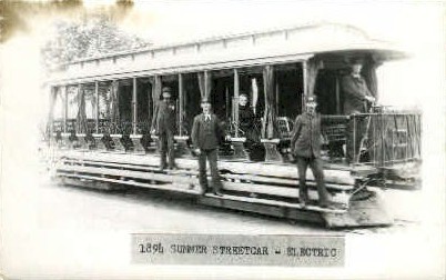 Repro, 1894 Street Car  - Misc, Minnesota MN Postcard