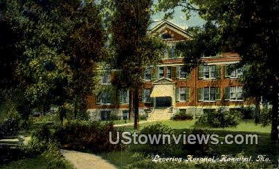 Levering Hospital - Hannibal, Missouri MO Postcard