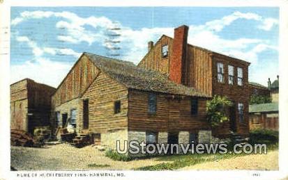 Home of Huckleberry Finn - Hannibal, Missouri MO Postcard