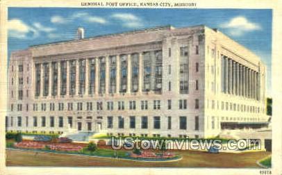 General Post Office - Kansas City, Missouri MO Postcard