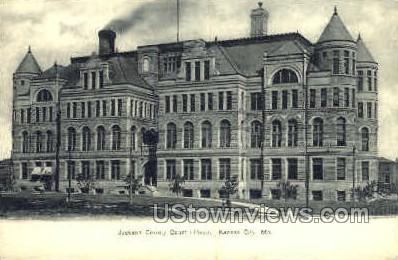 Jackson County Court House - Kansas City, Missouri MO Postcard