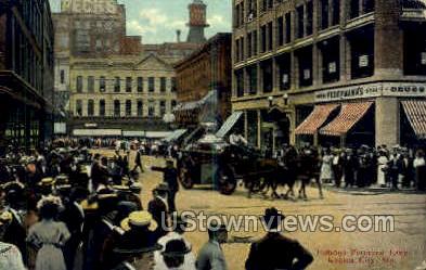 Famous Petticoat Lane - Kansas City, Missouri MO Postcard