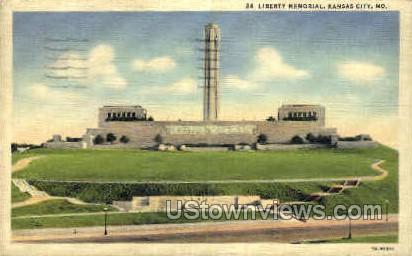 Liberty Memorial - Kansas City, Missouri MO Postcard