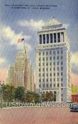Bell Telephone - St. Louis, Missouri MO Postcard