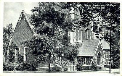 Butler Library - St. Charles, Missouri MO Postcard