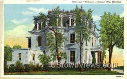 Governor's Mansion - Jefferson City, Missouri MO Postcard