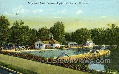 Sagmount Pools - Joplin, Missouri MO Postcard