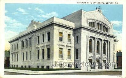 Scottish Rite Cathedral - Joplin, Missouri MO Postcard