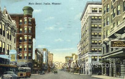 Main Street - Joplin, Missouri MO Postcard