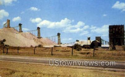 Lead and Zinc Mine - Joplin, Missouri MO Postcard