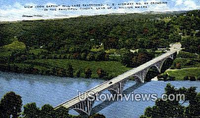Baptist Hill - Lake Taneycomo, Missouri MO Postcard