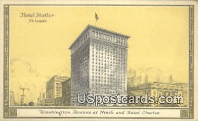 Washington Avenue - St. Louis, Missouri MO Postcard