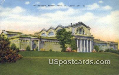 Art Museum, Forest Park - St. Louis, Missouri MO Postcard