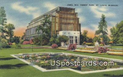 Jewel Box, Forest Park - St. Louis, Missouri MO Postcard