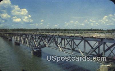 Grand Glaize Bridge - Lake of the Ozarks, Missouri MO Postcard