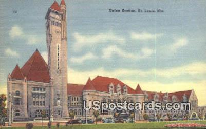 Union Station - St. Louis, Missouri MO Postcard