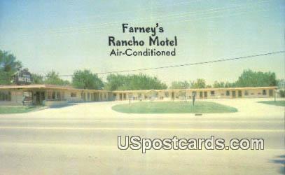 Farney's Rancho Motel - Joplin, Missouri MO Postcard