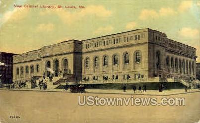 New Central Library - St. Louis, Missouri MO Postcard