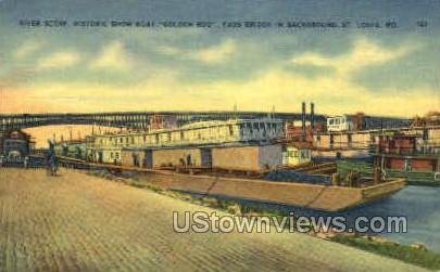 Golden Rod Show Boat - St. Louis, Missouri MO Postcard