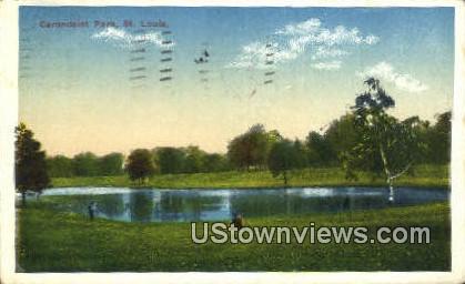 Carondeiet Park - St. Louis, Missouri MO Postcard