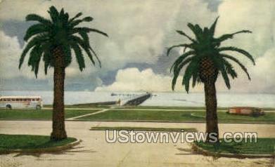 The Lovely Peaceful Gulf Coast - Mississippi MS Postcard