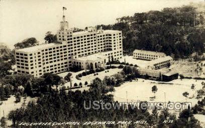 Edgewater Gulf Hotel - Real Photo - Edgewater Park, Mississippi MS Postcard