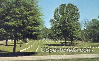 Corinth National Cemetery - Mississippi MS Postcard