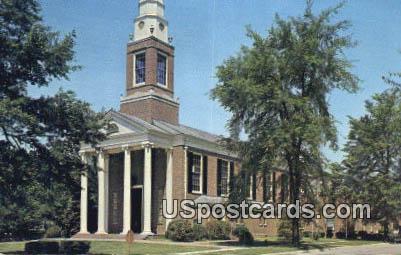 First Baptist Church - Corinth, Mississippi MS Postcard