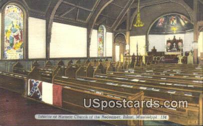 Historic Church of the Redeemer - Biloxi, Mississippi MS Postcard