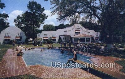 Alamo Plaza Hotel Courts - Gulfport, Mississippi MS Postcard