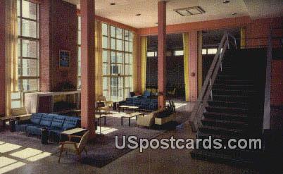 Lounge, Vandenberg Hall, Keesler AFB - Keesler Air Force Base, Mississippi MS Postcard