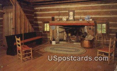 Old Log House - Brookhaven, Mississippi MS Postcard