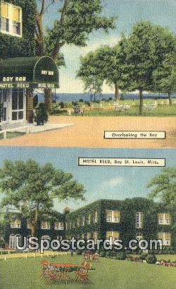 Hotel Reed - Bay St. Louis, Mississippi MS Postcard