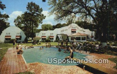Alamo Plaza Hotel Courts - Gulfport, Mississippi MS Postcard