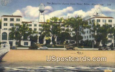 Buena Vista Hotel - Biloxi, Mississippi MS Postcard