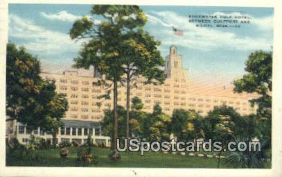 Edgewater Gulf Hotel - Biloxi, Mississippi MS Postcard