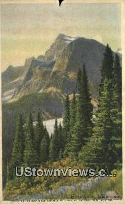 Gould Mt, Grinnell Mt - Glacier National Park, Montana MT Postcard