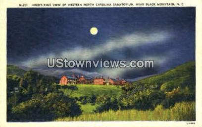 Western NC Sanatorium - Black Mountain, North Carolina NC Postcard
