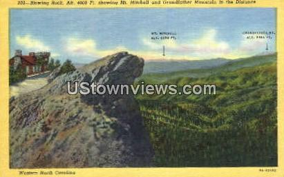 Mount Mitchell - Grandfather Mountain, North Carolina NC Postcard