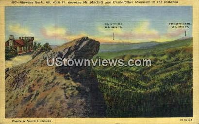 Mt. Mitchell - Grandfather Mountain, North Carolina NC Postcard