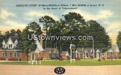 Carolyn Court - Selma, North Carolina NC Postcard