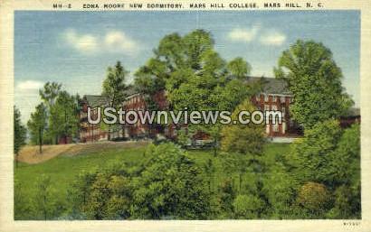 Mars Hill College - North Carolina NC Postcard