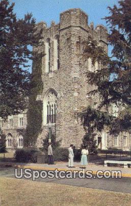 General Library, Duke University - Durham, North Carolina NC Postcard