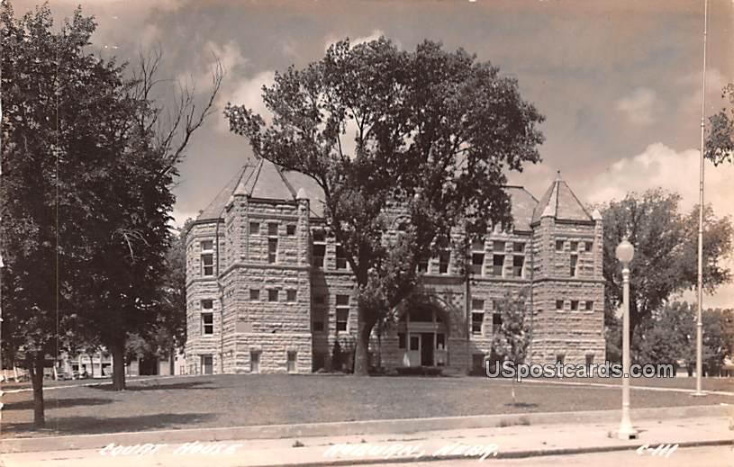 Court House - Auburn, Nebraska NE Postcard