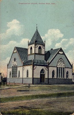 Presbyterian Church - Broken Bow, Nebraska NE Postcard