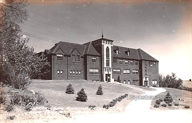Library and Administration Building - Blair, Nebraska NE Postcard